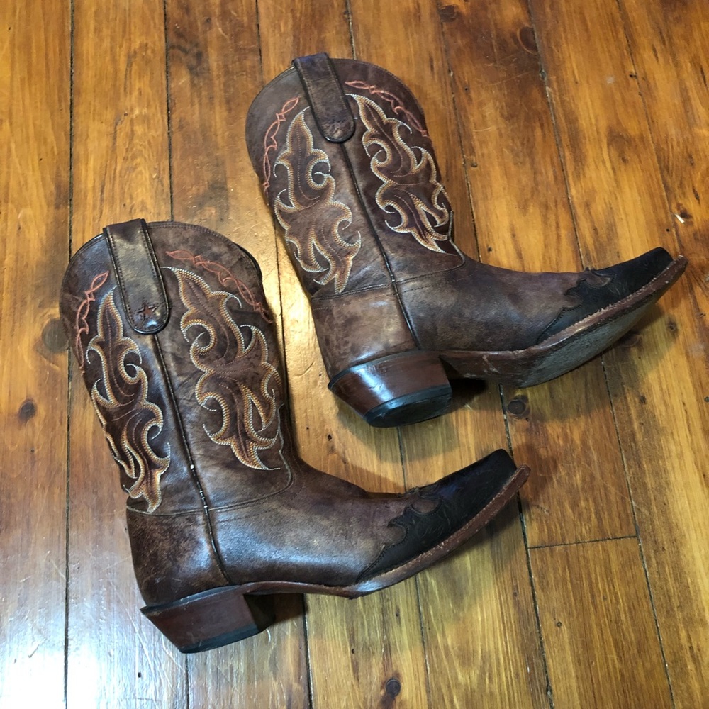 Snip Toe Tony Lama Boots
